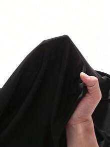 Hombre new casual style men's short sleeve T-shirt summer high quality breathable round neck machine washable  printed top in black black shirt cute femboy text Suitable for sports and everyday casual wear - Negro - Ver 7