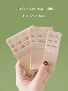 12pcs Bra Strap Extenders With Elastic, 2/3/4 Hooks, Adjustable And Comfortable Bra Extension - Multicolor - View 3