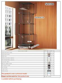 Large Bird Cage, Luxury Villa For Parrots, Mynahs, Finches, With Food Bowl And Perch, Iron Art Design