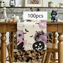 1 cái, Trang trí nhà cửa, Cờ bàn vải lanh in họa tiết lá phong bí ngô ma Halloween, Khăn trải bàn, Thích hợp cho bàn ăn, Trang trí mùa thu, Cờ bàn phong cách hiện đại có thể giặt được, Chống nhiệt, Chống ố, Trang trí phòng, Thảm trải bàn, Thảm trải bàn bếp, Trang trí tiệc tùng, Trang trí nhà cửa, Quà tặng Halloween lý tưởng - Nhiều màu - Xem 22