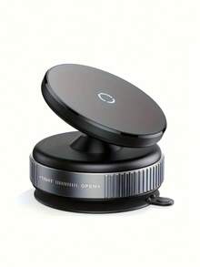 1Pc Adjustable Magnetic Car Phone Holder - Strong Magnetic Suction Stable Holder 360° Unlimited Rotation And Multi-Angle Adjustment Suitable For I Phone 15/14/13 Pro Max And Other Smartphones GPS Navigation Phone Holder Glue-Free Suction Cup Installation Anti-Slip And Anti-Shake Design Compatible With IPhone, Android Phone, Gift For Birthday, Family, Friends Car Accessories