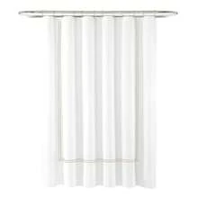 LUSH DECOR Hotel Collection Shower Curtain White/Wheat Single 72X72 Halloween-Fall Decor-Room Decor - White/Wheat - View 7