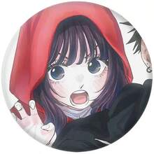 Móc khóa gương hình hoa nở thơm, Ghim cài áo cosplay Anime Rintarou Kaoruko, Quà tặng nhỏ sưu tầm cho Halloween & Giáng sinh - Nhiều màu - Xem 3