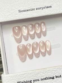 10 móng tay giả thủ công hình oval và vuông, móng ngắn, đơn giản, màu nude, hồng, đỏ, lấp lánh, kiểu mắt mèo, móng kiểu Pháp, màu trơn, móng giả che phủ toàn bộ, phong cách tối giản, thanh lịch, sang trọng, thủ công, móng tay mùa hè, dễ thương, thẩm mỹ, đa năng, tự làm móng nghệ thuật, sử dụng hàng ngày và dự tiệc, hẹn hò, đi biển, nghỉ dưỡng nhiệt đới, phù hợp tái sử dụng, làm quà tặng cho phụ nữ và bé gái, dụng cụ làm móng, móng giả thủ công. - Hồng - Xem 6