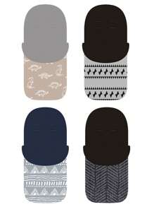 1 sac de dormit pentru cărucior pentru bebeluși, căptușit cu fleece, rezistent la vânt, impermeabil, gros, husă de picioare pentru cărucior pentru sugari, echipament esențial pentru bebeluși, unisex pentru nou-născuți, accesorii pentru cărucior în aer liber