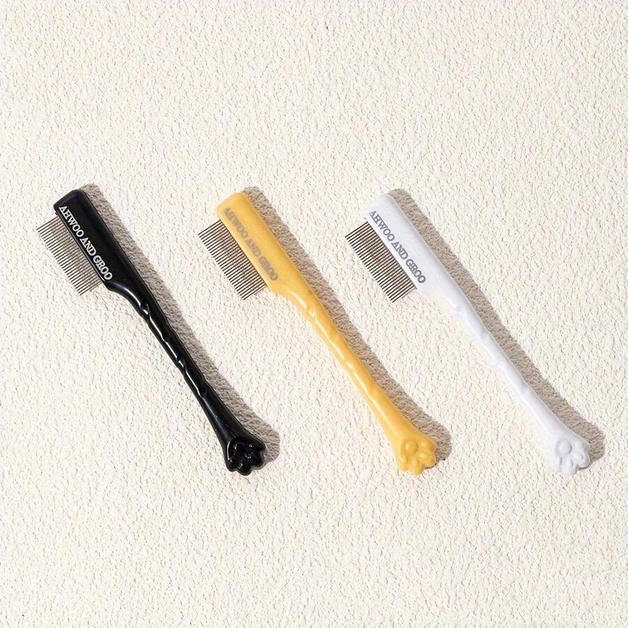 1pc Pet Eye Cleaning Brush, Dog Tear Stain Remover Comb, Pet Grooming Tool