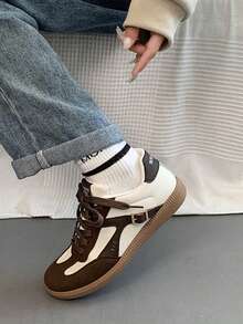 2025新款休闲运动训练鞋，时尚校园百搭运动鞋，撞色舒适鞋