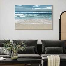 1 Bức Tranh Canvas Nghệ Thuật Treo Tường Symphony Of The Sea, Món Quà Lý Tưởng Cho Phòng Ngủ, Phòng Khách, Hành Lang, Nghệ Thuật Treo Tường, Tranh Trang Trí Phòng Trong Phòng Khách, Phòng Ngủ, Phòng Ăn Khung Tùy Chọn Áp Phích Hiện Đại, Nghệ Thuật Treo Tường, Tranh Canvas - Nhiều màu - Xem 9