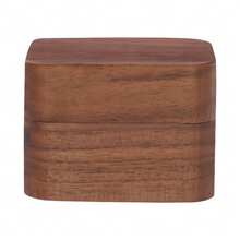 kangten 5 PCS Ring Boxes, Wooden Ring Box, Vintage Style Ring Box - Black - View 7
