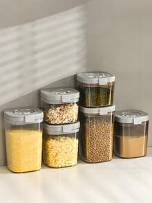 1pc/Baby Formula Storage Box/Multifunctional Airtight Container Suitable For Grains/Kitchen Fruit And Seasoning Storage/With Date Setting Function/Not Recommended For Outdoor Travel Due To Large Capacity - Multicolor - View 9