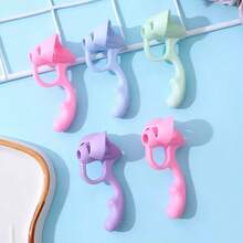 Agarres de lápiz para la escritura de los niños, soporte de silicona de 5 dedos para ayuda en la escritura de los niños, agarradores de lápiz cómodos para principiantes, corrección de postura y entrenamiento de escritura, ideas de regalo de Navidad, recomendaciones de regalos navideños