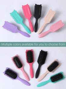 Hair brushes-EU+UK 2026 专业卷发梳，打造完美卷发、波浪卷和螺旋卷——不毛躁、顺滑易梳，沙龙级造型 - 彩色 - 查看 9