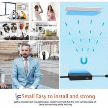 FHD 1080P Security Camera DIY, Smart Motion Detection Alarm Clear Night Vision, Home Smart Camera - Home Monitoring Device For Indoor And Outdoor Use, Comes With 32GB Memory Card - Black - View 4