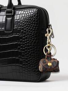 迷你复古豹纹零钱包，挂包，咖啡色小巧零钱包钥匙扣，复古时尚精致包包挂件，多功能设计挂件，易于悬挂，可用作车钥匙配件，适合送给朋友、女友、妻子、情侣，适合工作、购物、外出、旅行，新学期必备单品，教师节礼物 - 彩色 - 查看 7