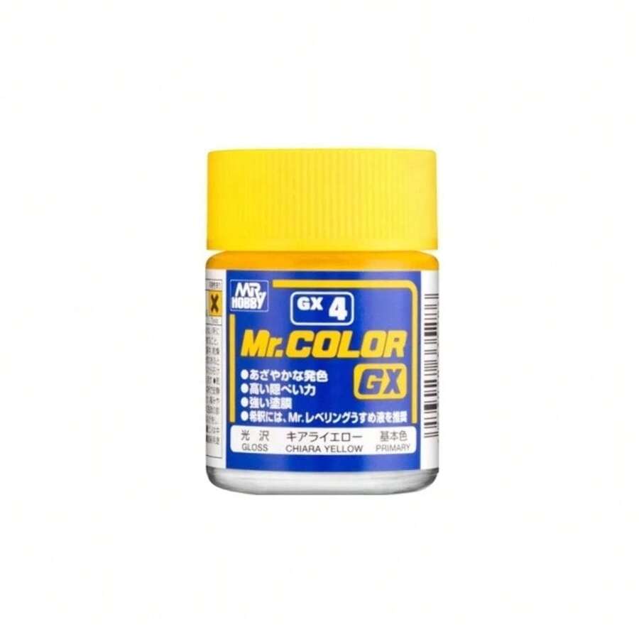 GSI Creos GX4 GX Gloss Yellow 18ml, GSI Mr. Color, Perfume, Fragrance, Unisex, Spray, Long Lasting, Parfum, Scent, Notes, Signature, Luxury, Gift, Collection, Classic, Set, Original, Eau De Parfum - Chaira Yellow - View 1