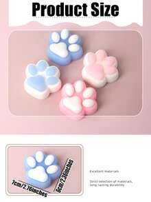 1/10 món đồ chơi móng vuốt mèo dễ thương, mềm mại, giúp giảm căng thẳng và lo âu, đồ chơi cào móng cầm tay, phù hợp cho trẻ tự kỷ, quà tặng ngày lễ, quà sinh nhật, quà Phục sinh, quà Halloween, quà Giáng sinh, quà nhét tất Giáng sinh, quà tặng tiệc tùng, quà tặng cho trẻ em, màu xanh dương cho bé trai, màu hồng cho bé gái, trò chơi trẻ em, đồ chơi trẻ em - Nhiều màu - Xem 5