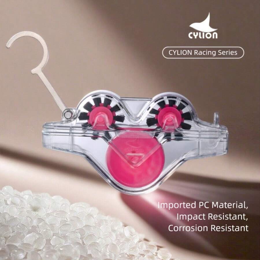 1 Stück neuer rosa Frosch-förmiger Fahrradketten-Reiniger - Wartungswerkzeug für Mountainbikes ohne Handhabung, beständiges ABS-Material, rosa geeignet für alle Fahrer, Fahrrad-Reinigungswerkzeug