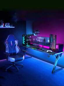 1 szt. 44-klawiszowa czarna taśma świetlna Bluetooth, inteligentna kontrola aplikacji, regulowana, wielokolorowa, odpowiednia do dekoracji mebli domowych, zmienne kolory, pokój gier, kuchnia, podświetlenie telewizora, sypialnia, oświetlenie dekoracyjne LED do świątecznej atmosfery imprezy