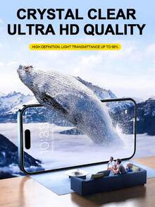 Privacy Tempered Glass Screen Protector For IPhone 13.14. Series Shockproof Fingerprint Proof Phone Protective Film, Phone Accessories, Boyfriend Gift, Best Friend Gifts, Phone Screen Protectors(High)Autumn Promotion, New Arrivals In Autumn - High - View 6