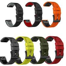 1 قطعة سوار ساعة رجالي، سوار بديل لساعة رجالية، سوار بديل لساعة ذكية، سوار بقياس 22مم/26مم، مصنوع من مادة السيليكون عالية الجودة، بنقشة نقطية، تصميم سريع الإطلاق، سهل الارتداء، ناعم، قابل للتنفس، متين