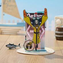 Miniso 海贼王动漫系列亚克力场景立牌盲盒，随机获得多样角色立牌，精湛工艺还原动漫经典，适合作为生日礼物或节日礼物（1个随机发货） - 彩色 - 查看 6