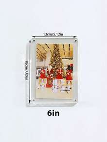 إطار صور مغناطيسي للثلاجة، خيارات الحجم 3/5/6 بوصة، ملصق صور إبداعي، لا يتطلب الحفر، ديكور للمطبخ والمكتب، بأسلوب إنستغرام، إطار صور مغناطيسي - متعدد الألوان - مشاهدة 10