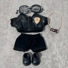 1pc Plush Doll Outfit, Clothing 1st/2nd/3rd Generation, High Energy 3.0 Ceramic Figurine, Wearable For Sitting Party - Multicolor - View 7