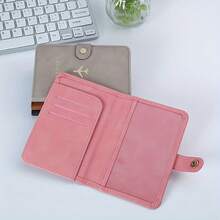 Multi-Purpose Passport Cover With Card Slots - Compact Travel Document Organizer & RFID-Blocking Holder - Black - View 7