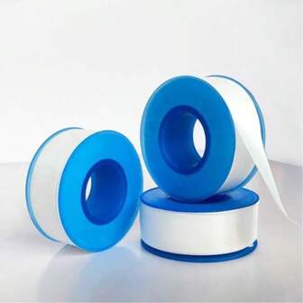 5pcs, 15m Thick Waterproof Sealing Tape, Faucet Plumbing Accessories Rubber Tape; 20m Thick Rubber Sealing Tape, Oil-Based Gas Leak-Proof Waterproof Tape, Household Use