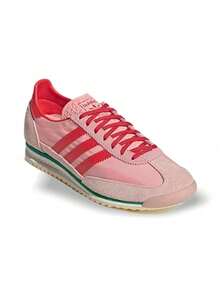 SL 72 OG Damsneakers Nylon & Mocka Retroinspirerad Komfort Semi Rosa Gnist/Röd/Glödrosa JS0254 - rosa - Visa 2