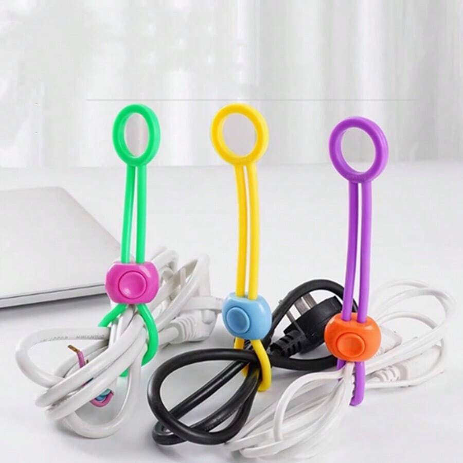 Colorful Sealing Rope Ties, Multi-Functional Kitchen Food Preservation Sealing Clips, Creative Binding Ropes