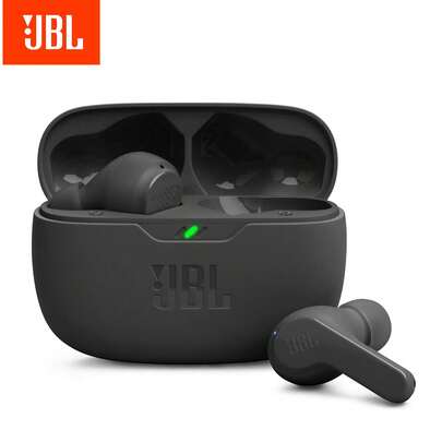  JBL Wave Beam Wireless Music Earphones, Bluetooth Sports Earphones With Microphone, Call Noise Reduction, USB Type-C