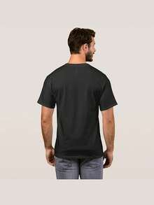 Camiseta De Hombre Con Diseño De Sombrero Mexicano Y Guitarra - Cuello Redondo, Manga Corta, Ligera Y Casual Para Verano, Diseño Vibrante Con Temática Mexicana, Ropa Festiva | Corte Relajado