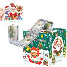Christmas Money Surprise Box, Holiday Essential Candy Box, Christmas Money Theme Gift, Thoughtful Gift For Friends