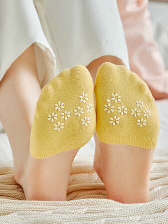 1 Pair Of Half Socks, Summer Workplace Half Socks, High Heels Non-Slip Invisible Socks