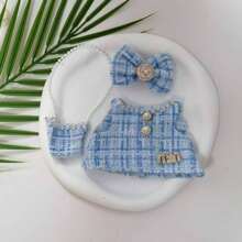 [Clothes Only] Popular 17cm LABUBU Changeable Outfit Set Accessories, Keychains, 17cm LABUBU Dolls, Fragrance Dress Sets For LABUBU (Excluding Doll And Shoes)