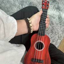 1pc Ukulele Guitar - Suitable For Beginners And Educational Use, Early Music Gift, Random Color Accessories - Multicolor - View 5