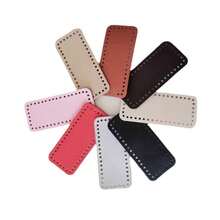 5 piezas Estilo bohemio Fondo de bolso de ganchillo hecho a mano con agujeros, Accesorios para bolsos DIY - Colores surtidos, Forma ovalada alargada, Adecuado para bolsos de hombro DIY, bolsos de mano y manualidades, Color aleatorio, Forma de billetera, Hecho a mano - Multicolor - Ver 11