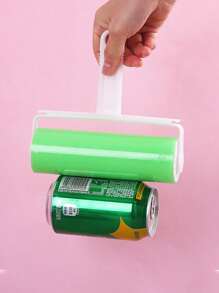 1 pezzo Rullo adesivo extra large riutilizzabile per rimuovere peli di animali domestici e polvere, rullo adesivo lavabile e riutilizzabile per rimuovere peli di animali domestici, include pulitore di grandi e piccole dimensioni per vestiti, senza batterie necessarie, ideale per la pulizia di camera da letto e abbigliamento