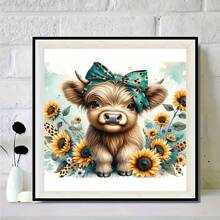 1 Set Kit de Pintura de Diamantes, Kit de Arte de Diamantes - Pintura de Puntos de Diamante de Perforación Completa 5D, Arte y Manualidades de Perforación Completa para Decoración de Pared del Hogar, Juego de Arte de Diamantes