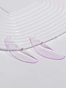 1 Pair Reusable Lash Lift Softening Pads, Ultra Thin Soft Lash Lift Shield For Eyelash Perming Or Eyelashes Dyeing,Can Be Used Brow Tint And Lift, Suitable For Salons And DIY - Multicolor - View 5