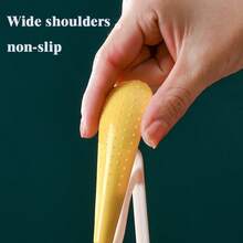 5pcs Wide Shoulder Seamless Non-Slip 360° Rotatable Simple Plastic Hangers, Suitable For Home/Dorm Room Laundry/Storage, Clothes Drying/Hanging