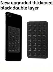 1pc Double Sided Suction Cup Phone Holder, Silicone Suction Cup Phone Case Adhesive Phone Grip Hands Free Phone Grip Silicone Phone Holder For Phone Accessories, Phone Cases, Octobuddy, Holiday Essentials, Sticky Phone Grip, I Phone Case, Phone Stand, Phone Stand, Desk Accessories, Sticky Phone Grip, Phone Accessories, Phone Grip, Octo Buddy.