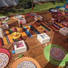 2 件/8 件/12 件彩色木制沙锤、迷你沙球玩具、手敲打击乐摇铃、木制伦巴舞摇铃，节奏清晰的手工乐器，适用于派对礼物、音乐乐趣、生日派对、嘉年华 - 彩色 - 查看 10