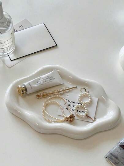 云朵陶瓷珠宝收纳托盘、香水及配饰展示盘、入口钥匙及个人物品收纳盒