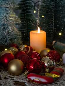 50pcs Classic Christmas Decorations, 4cm Round Plastic Hanging Ornaments, For Decoration Of Christmas Tree, Suitable For Wedding, Thanksgiving, Halloween And Valentine's Day Celebrations - No Feathers, Christmas Party Decor Home Decor Halloween Decor Room Decor Christmas Decorations Home Christmas Gifts Christmas Decor