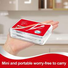 1 Caixa com 20 Peças de Escovas de Dente Descartáveis Minúsculas com Pasta de Dente de Pérola Fresca Embutida, Sem Necessidade de Água, Escova de Dentes Oral Portátil Multifuncional para Viagem, Limpeza Bucal Refrescante