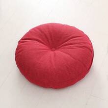 1 chiếc gối tròn lớn (40cm) dày - Phong cách Nhật Bản, thích hợp cho ban công/bệ cửa sổ/tatami/bệ cửa sổ/sàn nhà - Nhiều màu - Xem 7