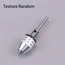 1 pieza Adaptador de portabrocas eléctrico de 3 mordazas, actualiza tu taladro con este adaptador de portabrocas sin llave de cambio rápido