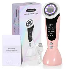 Facial Beauty Device,7-In-1 Multifunctional Facial Massager,400mAh Rechargeable,Suitable For Home And Travel Facial Care Use
